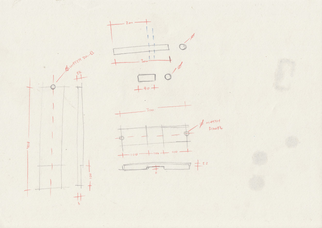 simple cut list for timber parts required